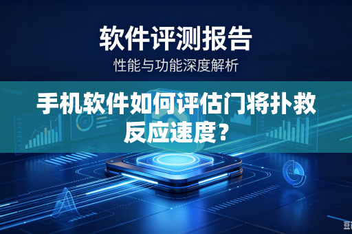 手机软件如何评估门将扑救反应速度？