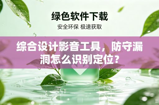 综合设计影音工具，防守漏洞怎么识别定位？