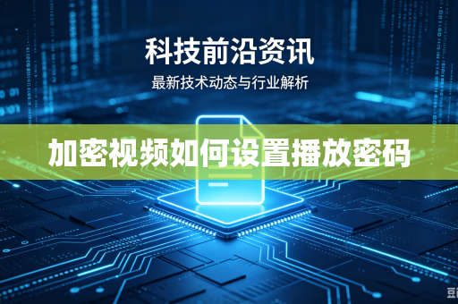 加密视频如何设置播放密码