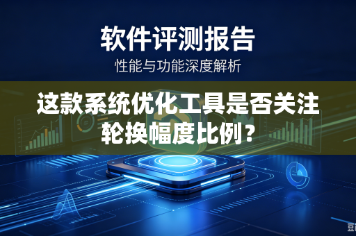 这款系统优化工具是否关注轮换幅度比例？