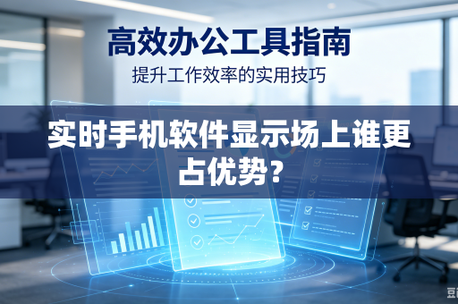 实时手机软件显示场上谁更占优势？