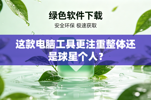 这款电脑工具更注重整体还是球星个人？