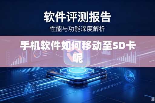手机软件如何移动至SD卡呢