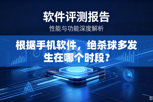 根据手机软件，绝杀球多发生在哪个时段？