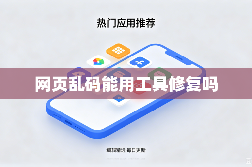 网页乱码能用工具修复吗