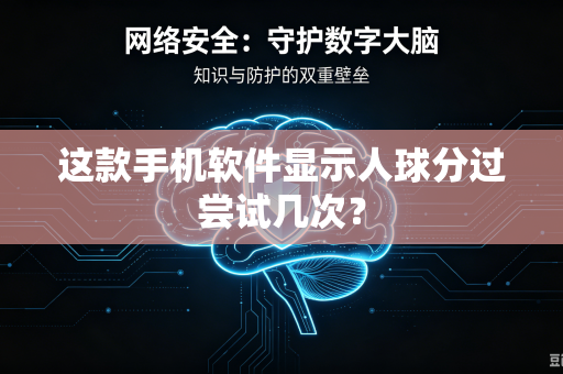 这款手机软件显示人球分过尝试几次？