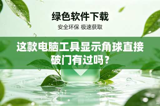 这款电脑工具显示角球直接破门有过吗？
