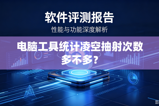 电脑工具统计凌空抽射次数多不多？