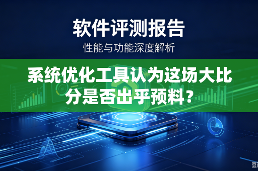 系统优化工具认为这场大比分是否出乎预料？