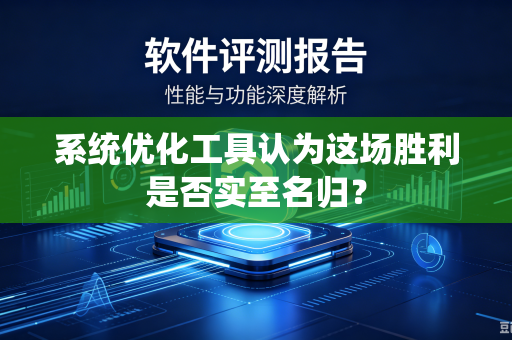 系统优化工具认为这场胜利是否实至名归？