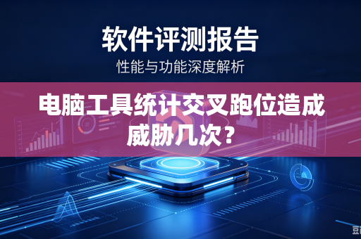 电脑工具统计交叉跑位造成威胁几次？