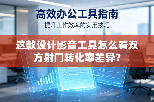 这款设计影音工具怎么看双方射门转化率差异？