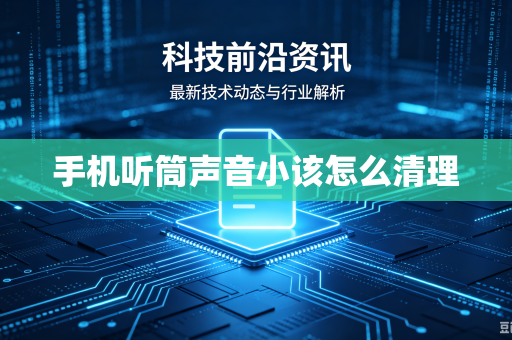 手机听筒声音小该怎么清理