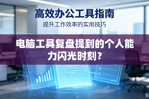 电脑工具复盘提到的个人能力闪光时刻？