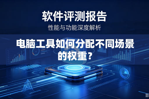 电脑工具如何分配不同场景的权重？