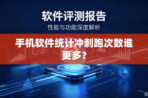 手机软件统计冲刺跑次数谁更多？