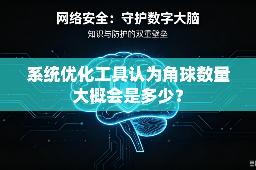 系统优化工具认为角球数量大概会是多少？