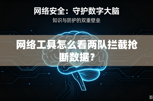 网络工具怎么看两队拦截抢断数据？