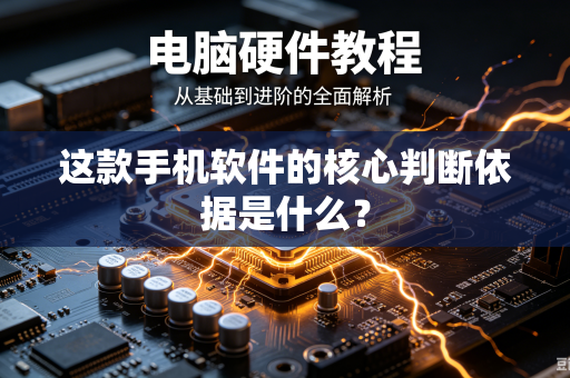 这款手机软件的核心判断依据是什么？