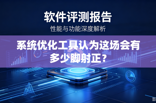 系统优化工具认为这场会有多少脚射正？