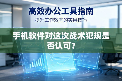 手机软件对这次战术犯规是否认可？