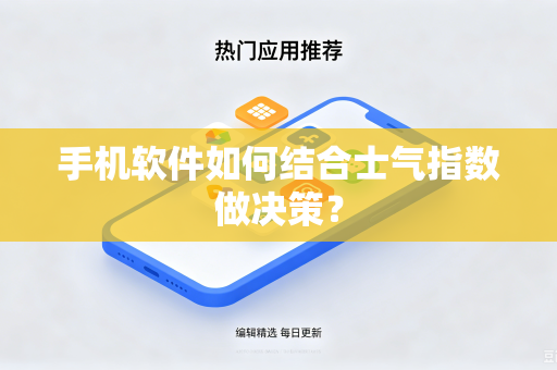 手机软件如何结合士气指数做决策？