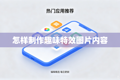 怎样制作趣味特效图片内容