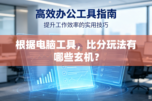 根据电脑工具，比分玩法有哪些玄机？
