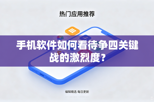 手机软件如何看待争四关键战的激烈度？