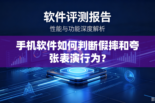 手机软件如何判断假摔和夸张表演行为？