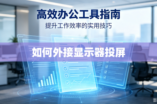 如何外接显示器投屏
