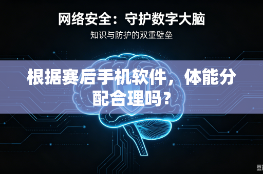 根据赛后手机软件，体能分配合理吗？