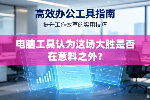 电脑工具认为这场大胜是否在意料之外？