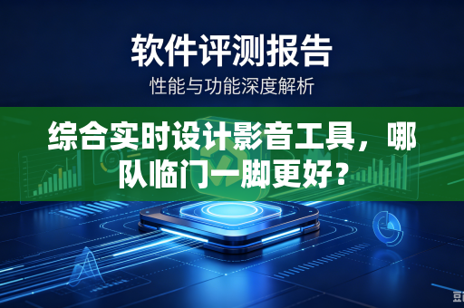 综合实时设计影音工具，哪队临门一脚更好？