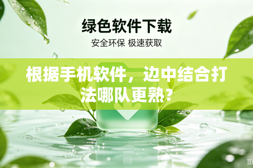 根据手机软件，边中结合打法哪队更熟？