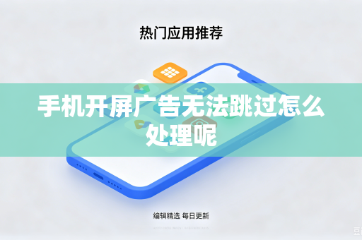手机开屏广告无法跳过怎么处理呢