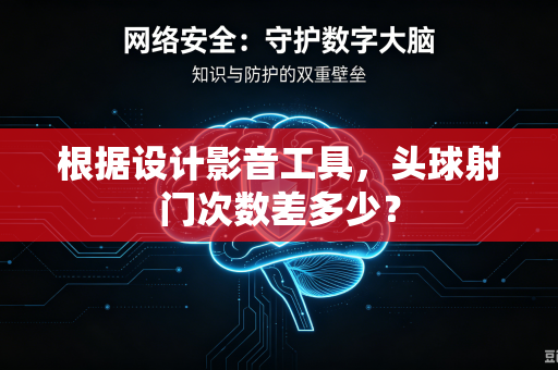 根据设计影音工具，头球射门次数差多少？