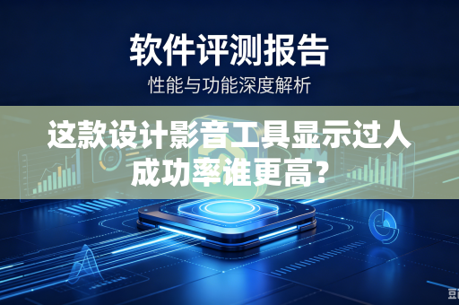 这款设计影音工具显示过人成功率谁更高？