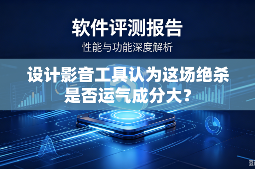 设计影音工具认为这场绝杀是否运气成分大？
