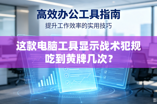 这款电脑工具显示战术犯规吃到黄牌几次?-第1张图片-电脑手机工具软件下载 - 免费实用工具合集 | 联启科技 这款电脑工具显示战术犯规吃到黄牌几次?-第1张图片-电脑手机工具软件下载 - 免费实用工具合集 | 联启科技