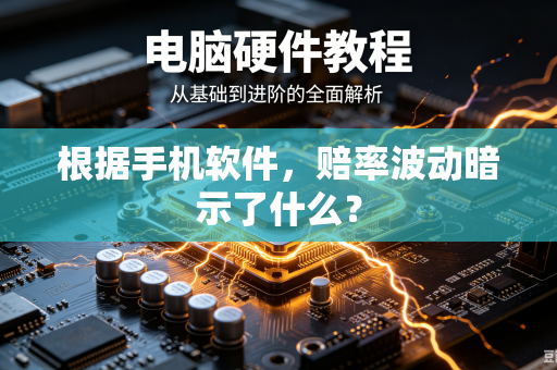 根据手机软件，赔率波动暗示了什么？