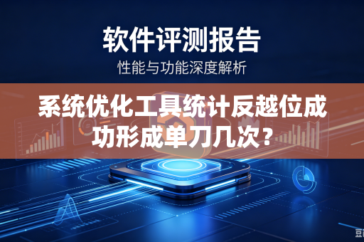 系统优化工具统计反越位成功形成单刀几次?-第1张图片-电脑手机工具软件下载 - 免费实用工具合集 | 联启科技 系统优化工具统计反越位成功形成单刀几次?-第1张图片-电脑手机工具软件下载 - 免费实用工具合集 | 联启科技