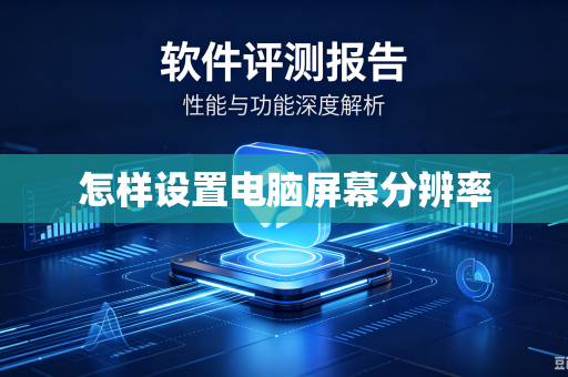 怎样设置电脑屏幕分辨率