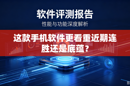 这款手机软件更看重近期连胜还是底蕴？