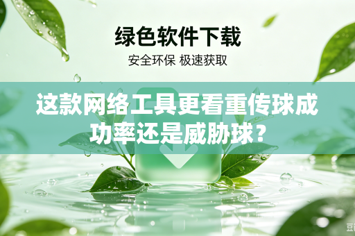这款网络工具更看重传球成功率还是威胁球？