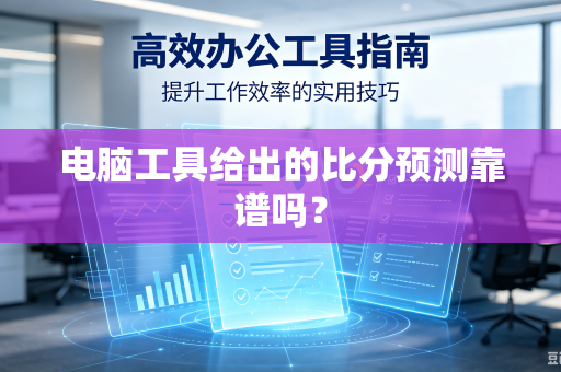 电脑工具给出的比分预测靠谱吗？