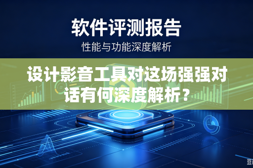 设计影音工具对这场强强对话有何深度解析？-第1张图片-电脑手机工具软件下载 - 免费实用工具合集 | 联启科技