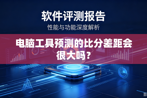 电脑工具预测的比分差距会很大吗？