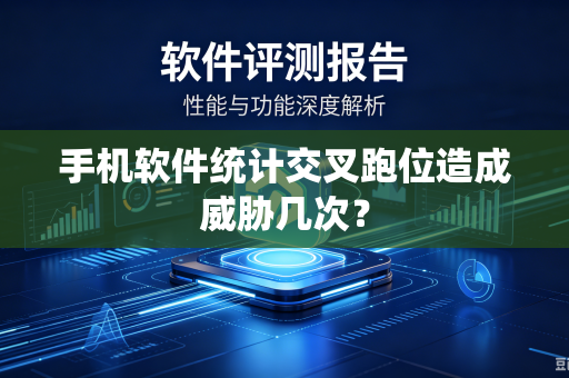 手机软件统计交叉跑位造成威胁几次？