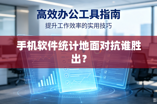 手机软件统计地面对抗谁胜出？